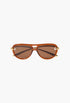 New Knot Aviator-Style Acetate And Gold-Tone Sunglasses